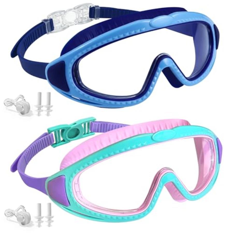 Goggles For Swimming 4-7, Swim Goggles, 2 Pack Goggles For 6-14, UV Protection Anti- Googles, Goggles For 3-6 For Boys Girls Yo
Goggles For Swimming 4-7, Swim Goggles, 2 Pack Goggles For 6-14, UV Protection Anti- Googles, Goggles For 3-6 For Boys Girls Yo