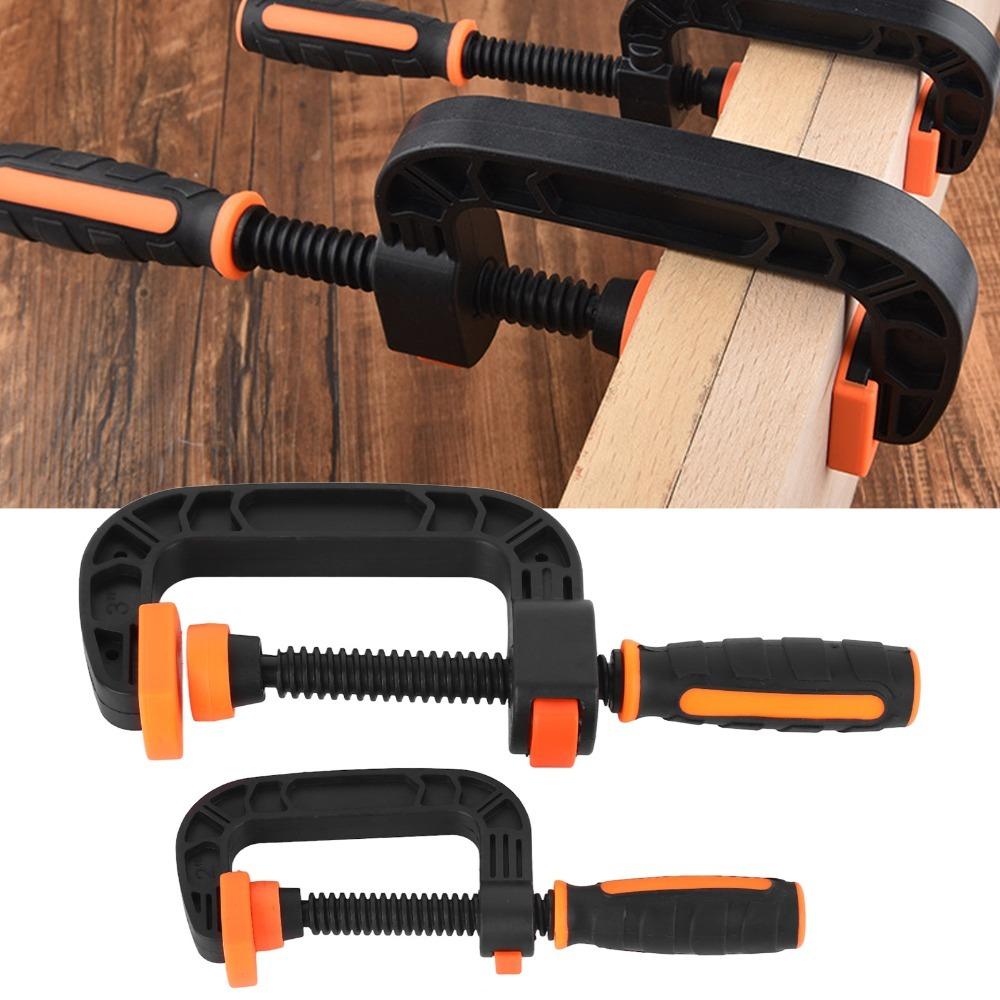 2pcs Plastic Quick Release Clamp Dual Color C Clamp Set Quick Grip C Clamp DIY
2pcs Plastic Quick Release Clamp Dual Color C Clamp Set Quick Grip C Clamp DIY