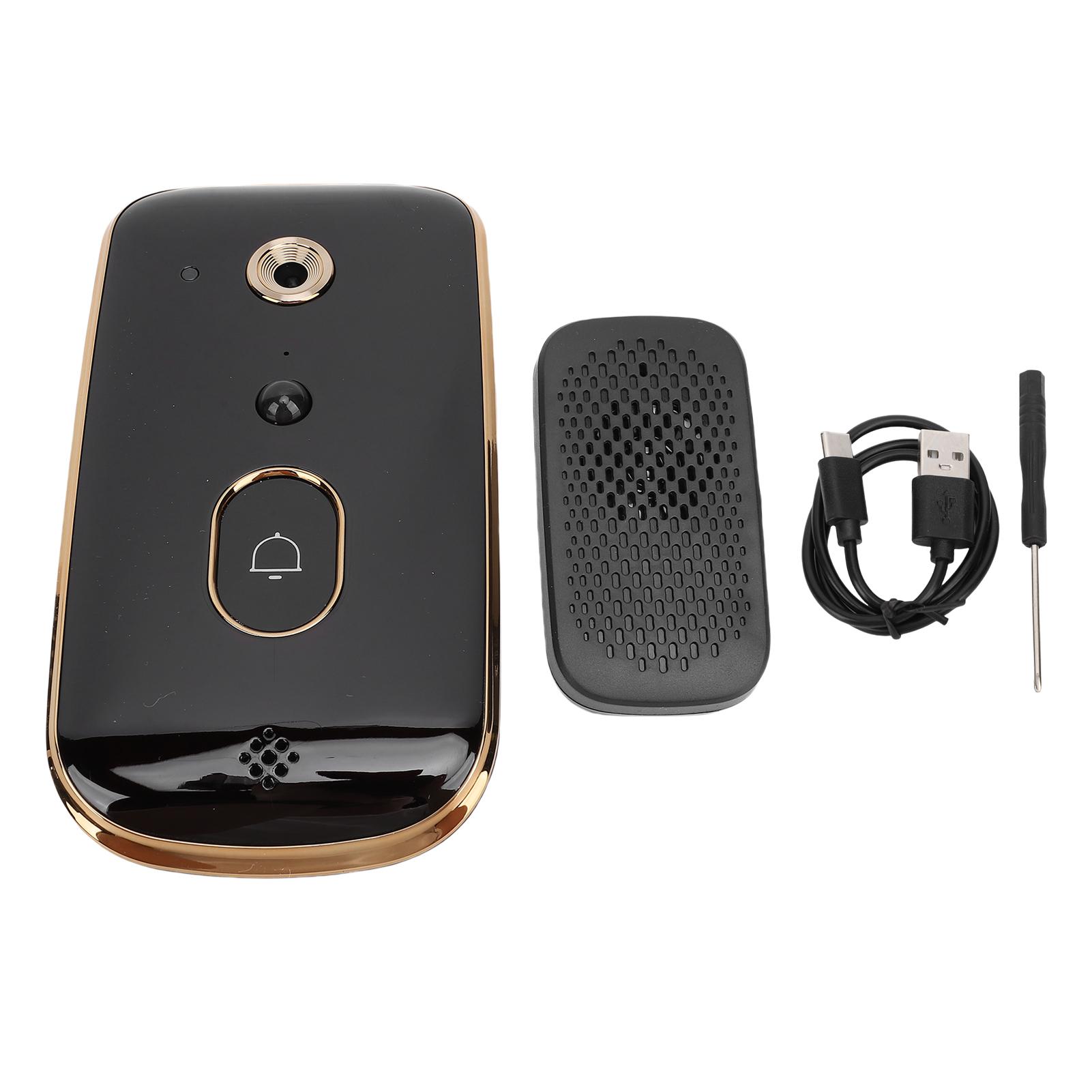 Smart Video Doorbell Camera HD Two Way Talk WiFi Video Doorbell Human Detection Long Lasting
Smart Video Doorbell Camera HD Two Way Talk WiFi Video Doorbell Human Detection Long Lasting