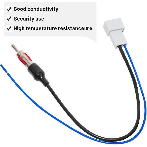 RED WOLF Car Radio Antenna Adapter Fit for 2006-2011 Honda Civic Accord Odyssey, 2009-2013 Mazda 6 Install Aftermarket Stereo Aerial Wire Harness
RED WOLF Car Radio Antenna Adapter Fit for 2006-2011 Honda Civic Accord Odyssey, 2009-2013 Mazda 6 Install Aftermarket Stereo Aerial Wire Harness