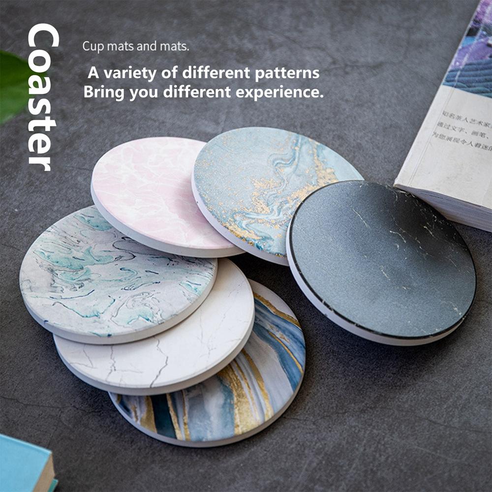 for Kitchen Bar Table Decoration Drinking Home Ceramic Coasters Cup Pad Insulation Pad Placemats E
for Kitchen Bar Table Decoration Drinking Home Ceramic Coasters Cup Pad Insulation Pad Placemats E