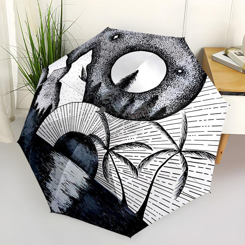 1pc Night Moon Landscape Automatic Open/Close Umbrella, Folding Compact Umbrella with Lightweight Design for Women/Men yy251028246
1pc Night Moon Landscape Automatic Open/Close Umbrella, Folding Compact Umbrella with Lightweight Design for Women/Men yy251028246