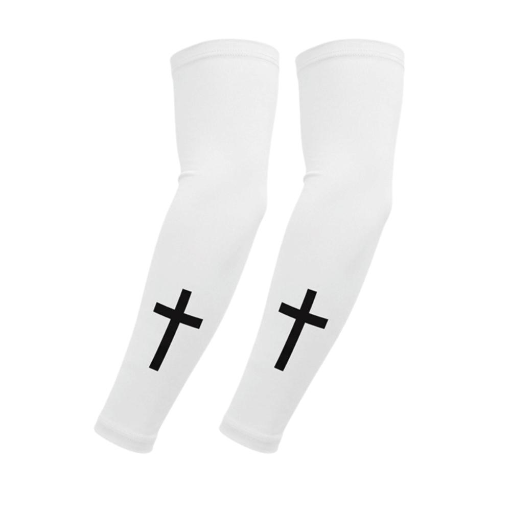 Lightweight UV Protection Arm Covers Elastic Fabric Cycling Cross Sleeves Youth Football білий
Lightweight UV Protection Arm Covers Elastic Fabric Cycling Cross Sleeves Youth Football білий