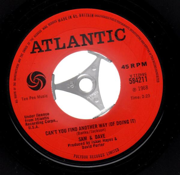 7inch Record SAM & DAVE - Can t You Find Another Way (Of Doin 584211 Atlantic 1968 UK Soul/Funk Used
7inch Record SAM & DAVE - Can t You Find Another Way (Of Doin 584211 Atlantic 1968 UK Soul/Funk Used