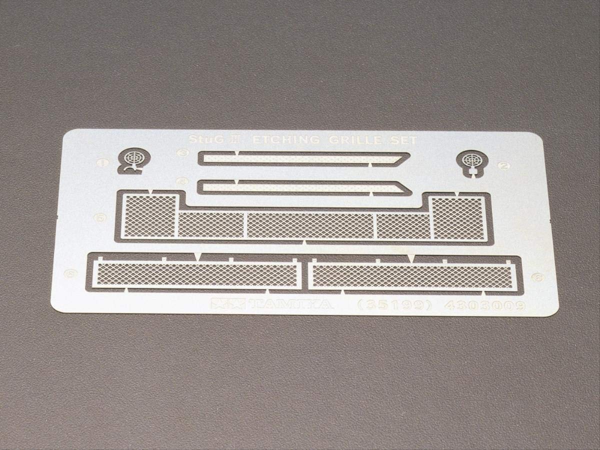 TAMIYA Military Miniature Series German Army Assault Gun III Etched Grill Set Пластиковые детали для модели 35199 1/35 № 199
TAMIYA Military Miniature Series German Army Assault Gun III Etched Grill Set Пластиковые детали для модели 35199 1/35 № 199