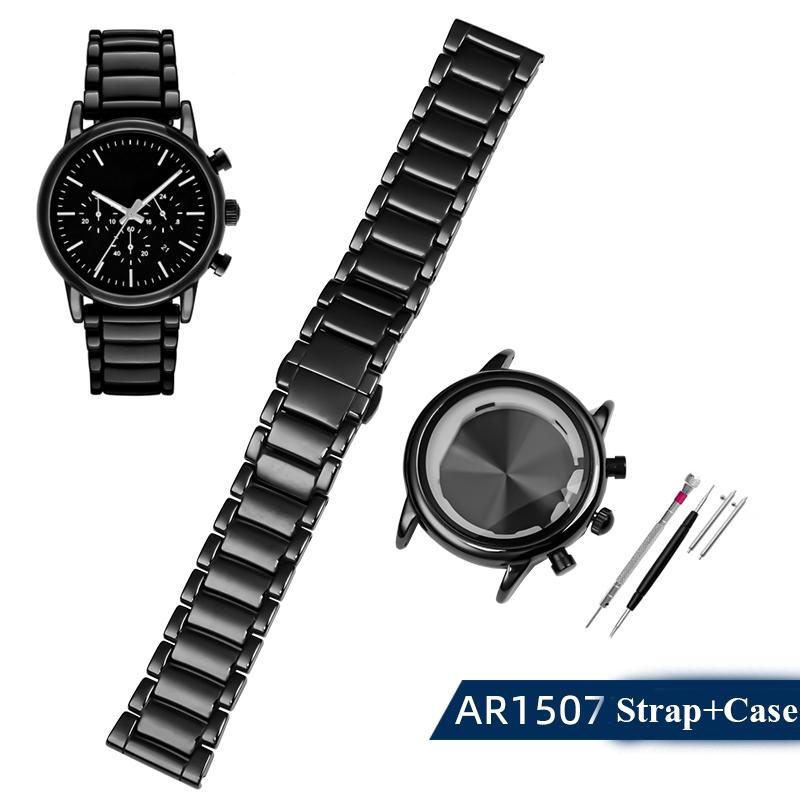 Високоякісний керамічний ремінець+корпус для годинника Armani серій AR1507 AR1509 AR1451 AR1452 AR1400 AR1410 аксесуари для годинника Чоловічий Браслет
Високоякісний керамічний ремінець+корпус для годинника Armani серій AR1507 AR1509 AR1451 AR1452 AR1400 AR1410 аксесуари для годинника Чоловічий Браслет