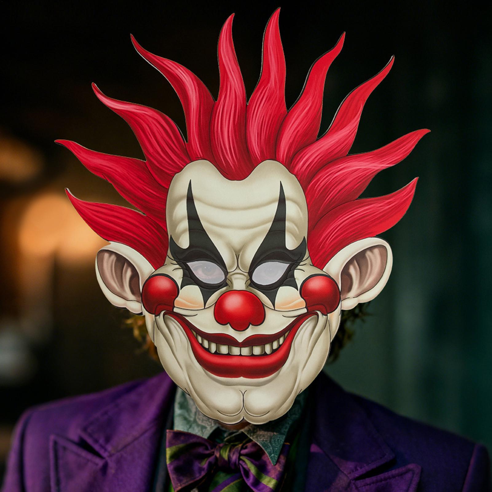 Cosplay Face Cover Scary Red-Haired Cosplay Props Carnival Masque for Halloween Party Performance Stage Show Prank Haunted House CN
Cosplay Face Cover Scary Red-Haired Cosplay Props Carnival Masque for Halloween Party Performance Stage Show Prank Haunted House CN