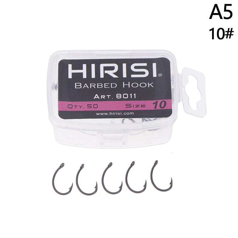 50Pcs Curve Shank Professional Series Carp Hooks Hair Rigs Portable Tackle Tools 2# 4# 6# 8# 10# Fishing Tackle Gear Accessories A5
50Pcs Curve Shank Professional Series Carp Hooks Hair Rigs Portable Tackle Tools 2# 4# 6# 8# 10# Fishing Tackle Gear Accessories A5