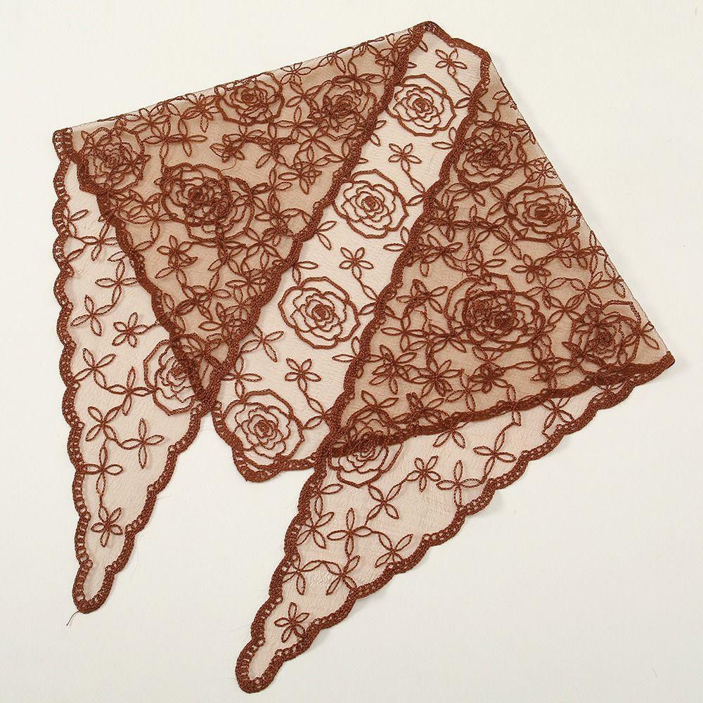 Breathable Ins Lace Hair Scarf Thin Retro Triangle Headband Fashion Women Lace Bandana Travel Style 1
Breathable Ins Lace Hair Scarf Thin Retro Triangle Headband Fashion Women Lace Bandana Travel Style 1