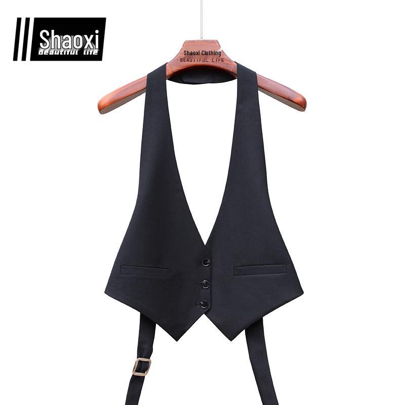 Korean Style V-Neck Slimming Waistcoat - Women s Thin Hollow Design Suit Vest 2XL
Korean Style V-Neck Slimming Waistcoat - Women s Thin Hollow Design Suit Vest 2XL