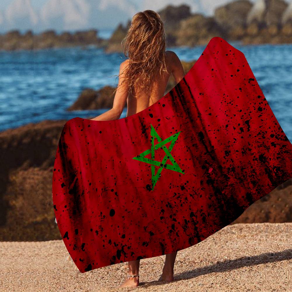 M-Morocco Map Flag Big Microfiber Beach Towels Quick Dry Towel Sand Beach Towels Pool Towel For Travel Swim Pool Yoga W40*H60(CM)
M-Morocco Map Flag Big Microfiber Beach Towels Quick Dry Towel Sand Beach Towels Pool Towel For Travel Swim Pool Yoga W40*H60(CM)
