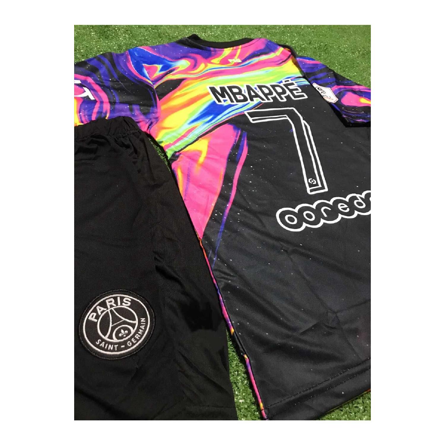 Psg 2023/24, новый сезон Kylian Mbapp, детские трикотажные шорты, носки, комплект из 3 предметов
Psg 2023/24, новый сезон Kylian Mbapp, детские трикотажные шорты, носки, комплект из 3 предметов