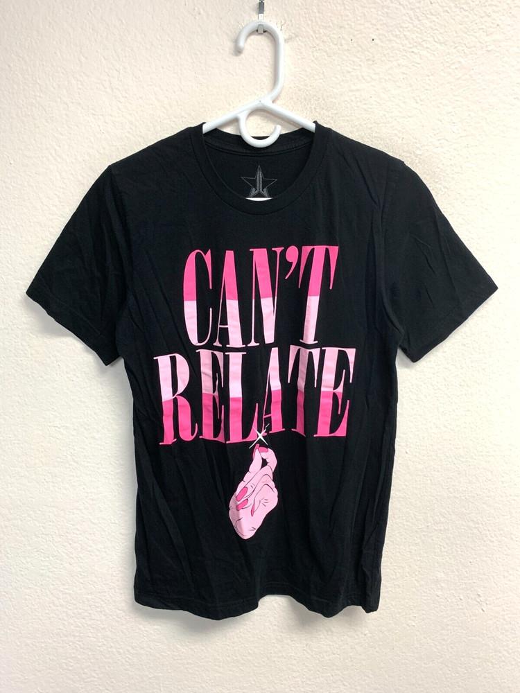 Jeffree Star Women039;s T-Shirt Size Medium Black/Pink Can039;t Relate Nails USA Made Unisex T-Shirt L
Jeffree Star Women039;s T-Shirt Size Medium Black/Pink Can039;t Relate Nails USA Made Unisex T-Shirt L