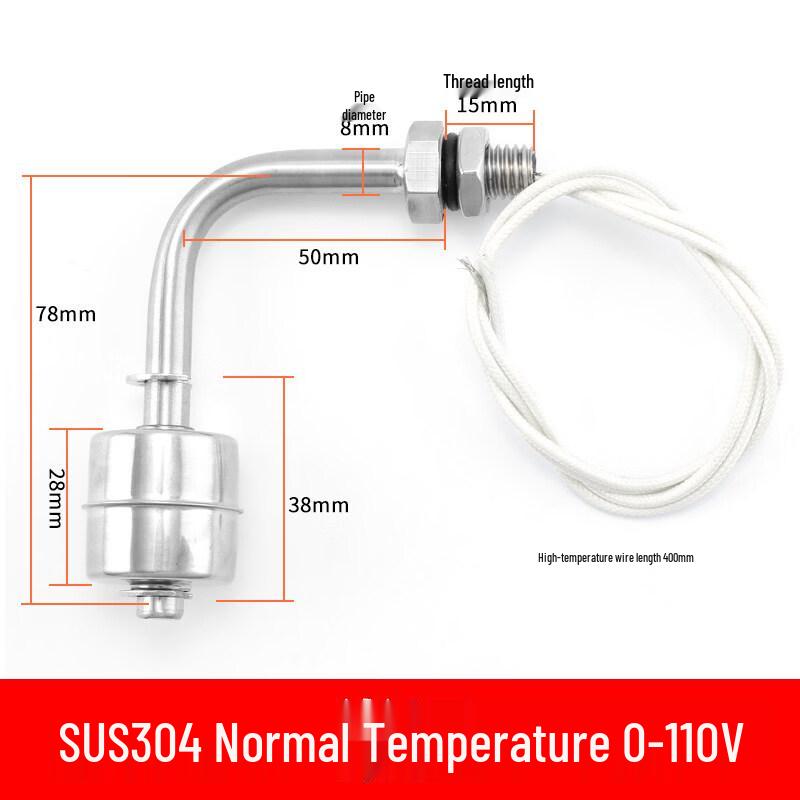 Side-Mounted SUS304 Stainless Steel Float Level Switch
Side-Mounted SUS304 Stainless Steel Float Level Switch
