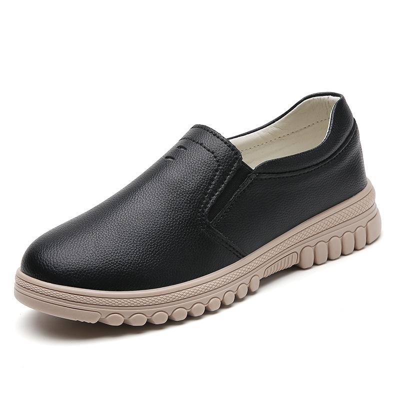 Мамины повседневные туфли на плоской подошве, одинарные туфли, удобная обувь для путешествий, женские кожаные туфли, универсальные ленивые туфли 41
Мамины повседневные туфли на плоской подошве, одинарные туфли, удобная обувь для путешествий, женские кожаные туфли, универсальные ленивые туфли 41