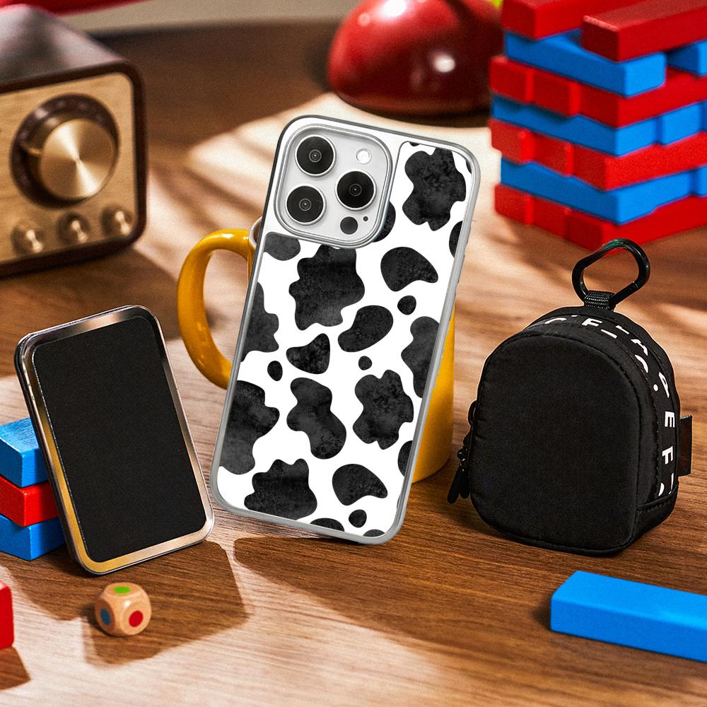 Cow print cteative painting art pattern Phone Case for iPhone 16 15 14 13 12 11 Pro Max Sheepskin Silver-edged protective case iPhone11
Cow print cteative painting art pattern Phone Case for iPhone 16 15 14 13 12 11 Pro Max Sheepskin Silver-edged protective case iPhone11
