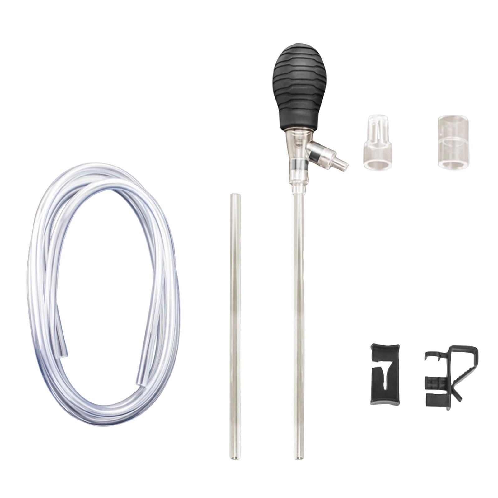 Manual Siphon Pump Kit with Flexible Hose and Durable Tube for Liquid Transfer and Aquarium Maintenance Accessories One Size
Manual Siphon Pump Kit with Flexible Hose and Durable Tube for Liquid Transfer and Aquarium Maintenance Accessories One Size