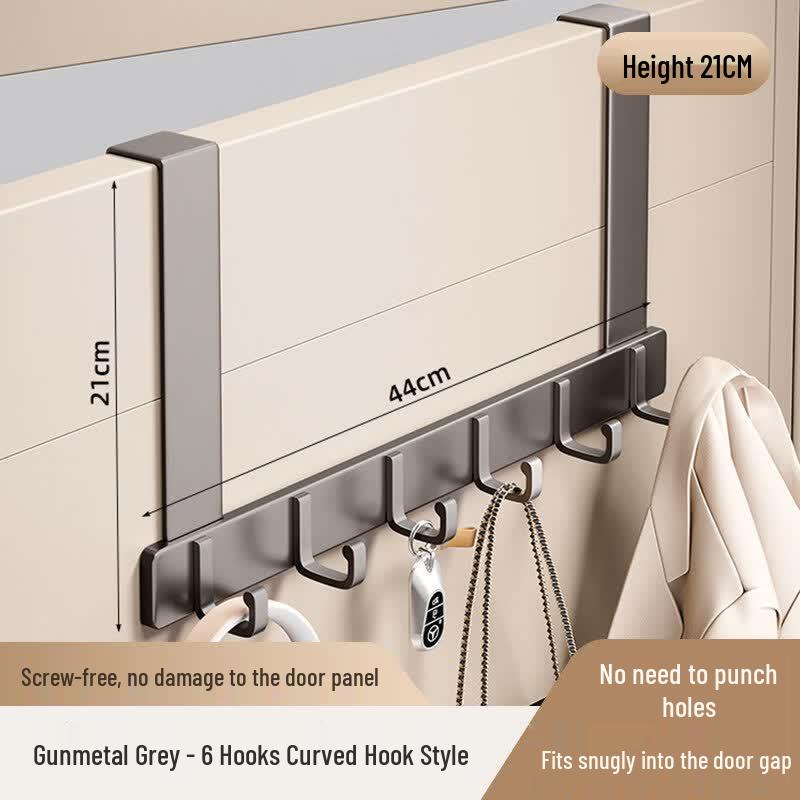 Rongyu 6-Hook Over-Door Hanger
Rongyu 6-Hook Over-Door Hanger