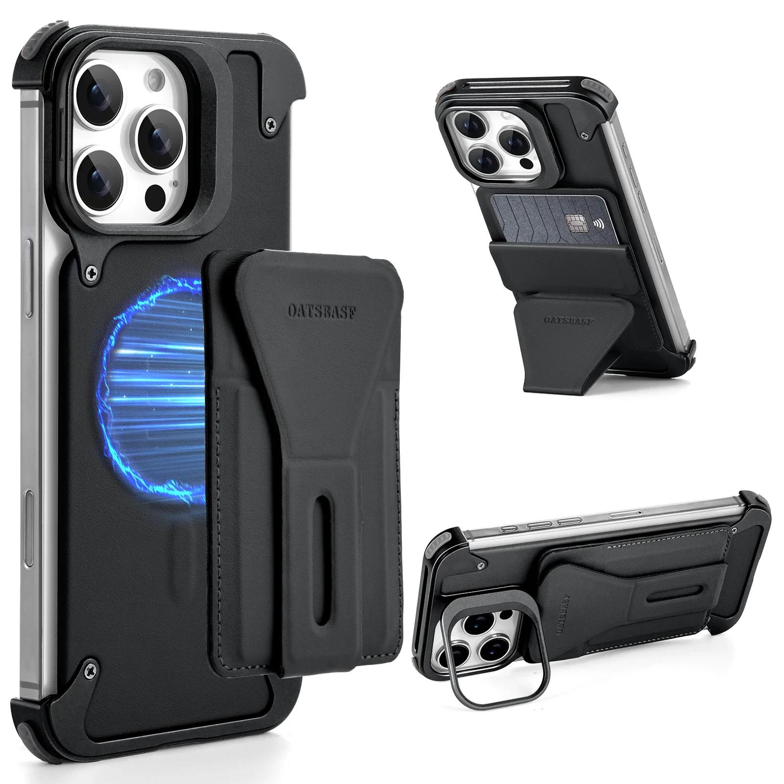 Eary for iPhone 16 Pro Max Phone Case with Stand Magnetic Wallet Card Holder Card Slot Wireless Charging Bumper Protective Cover For iPhone 16 Pro чорний
Eary for iPhone 16 Pro Max Phone Case with Stand Magnetic Wallet Card Holder Card Slot Wireless Charging Bumper Protective Cover For iPhone 16 Pro чорний