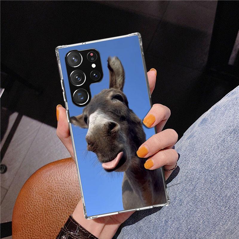 Funny Donkey Phnoe Case for Samsung Galaxy S26 S25 Edge S23 S24 Ultra S22 Plus S21 S20 FE Unique Cover Soft Coque Galaxy S25 S23 Samsung S20 Ultra
Funny Donkey Phnoe Case for Samsung Galaxy S26 S25 Edge S23 S24 Ultra S22 Plus S21 S20 FE Unique Cover Soft Coque Galaxy S25 S23 Samsung S20 Ultra
