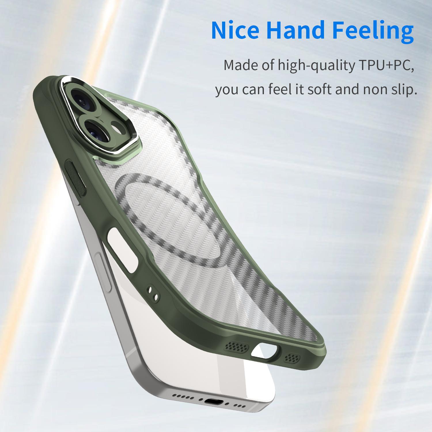 Для iPhone 16 Чохол Сумісний з MagSafe ТПУ+ПК Ударостійкий Чохол для Телефону
Для iPhone 16 Чохол Сумісний з MagSafe ТПУ+ПК Ударостійкий Чохол для Телефону