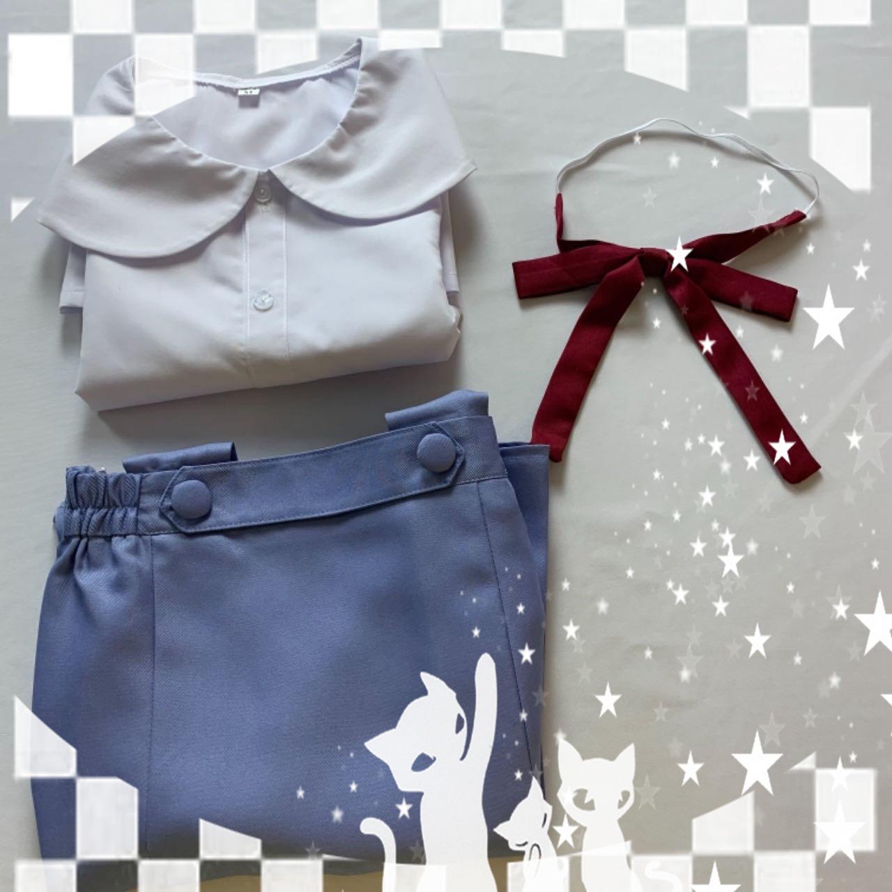 Mist Blue EVA Rei Ayanami & Asuka Cosplay School Uniform - Anime Female Japanese Uniform XL
Mist Blue EVA Rei Ayanami & Asuka Cosplay School Uniform - Anime Female Japanese Uniform XL