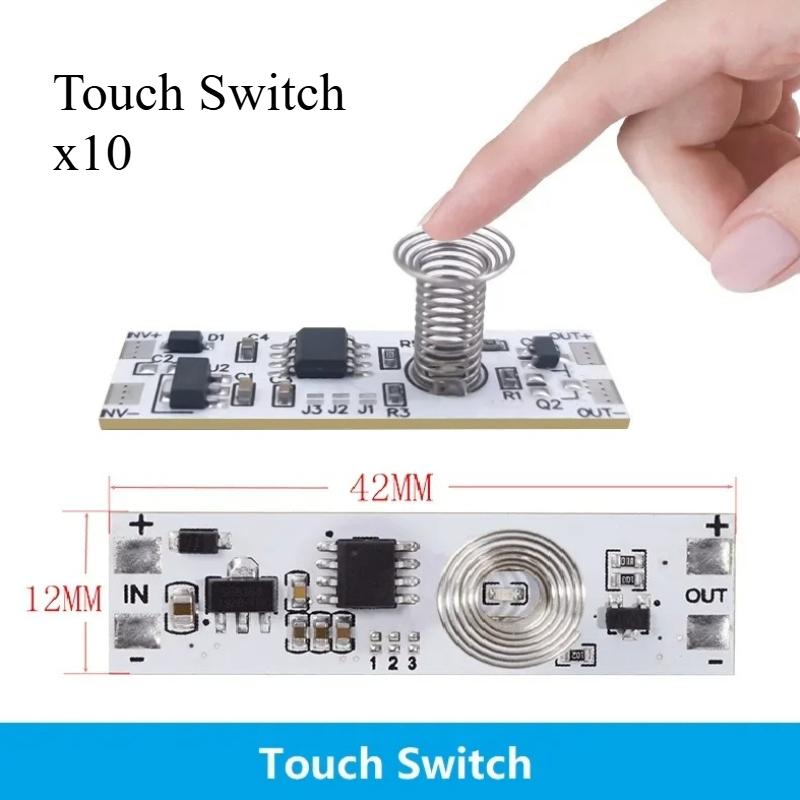 Touch Switch Capacitive Module PIR Motion Sensor 5V-24V 3A LED Dimming Control Lamps Short Distance Scan Sweep Hand Sensor
Touch Switch Capacitive Module PIR Motion Sensor 5V-24V 3A LED Dimming Control Lamps Short Distance Scan Sweep Hand Sensor