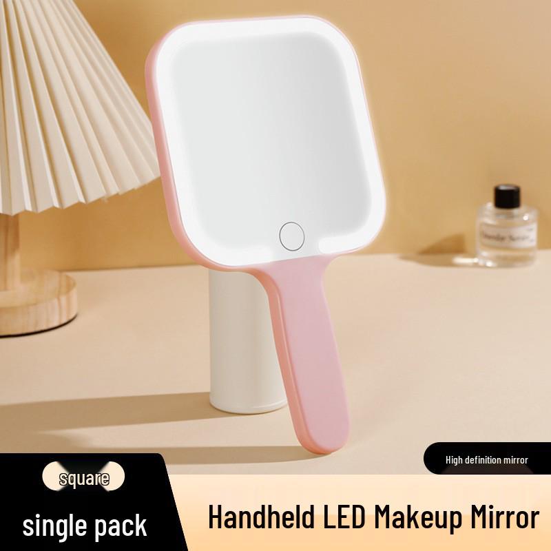 LED High-Definition Handheld Makeup Mirror with Light - Portable Beauty Touch-Up Mirror
LED High-Definition Handheld Makeup Mirror with Light - Portable Beauty Touch-Up Mirror