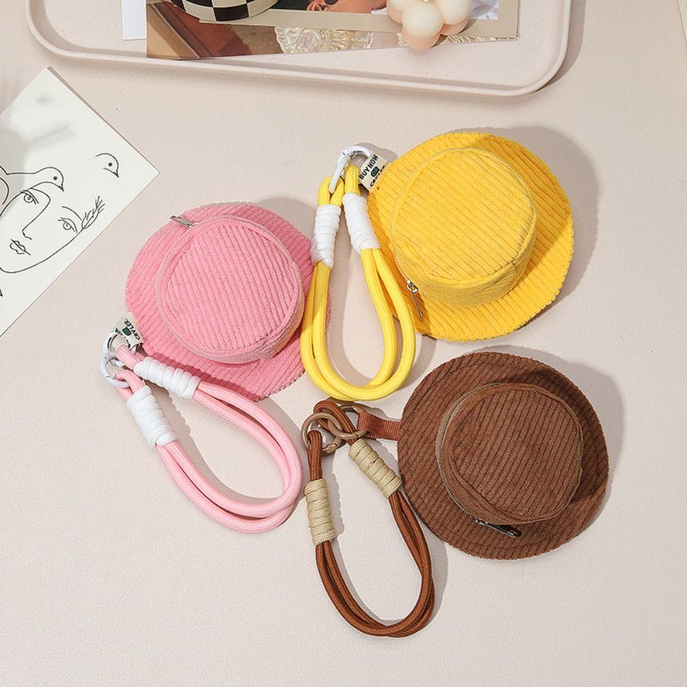 Fashion Mini Hat Keyring Cute Coin Purse Strap Lanyard Fisherman Hat Keychain Girls Style B2
Fashion Mini Hat Keyring Cute Coin Purse Strap Lanyard Fisherman Hat Keychain Girls Style B2