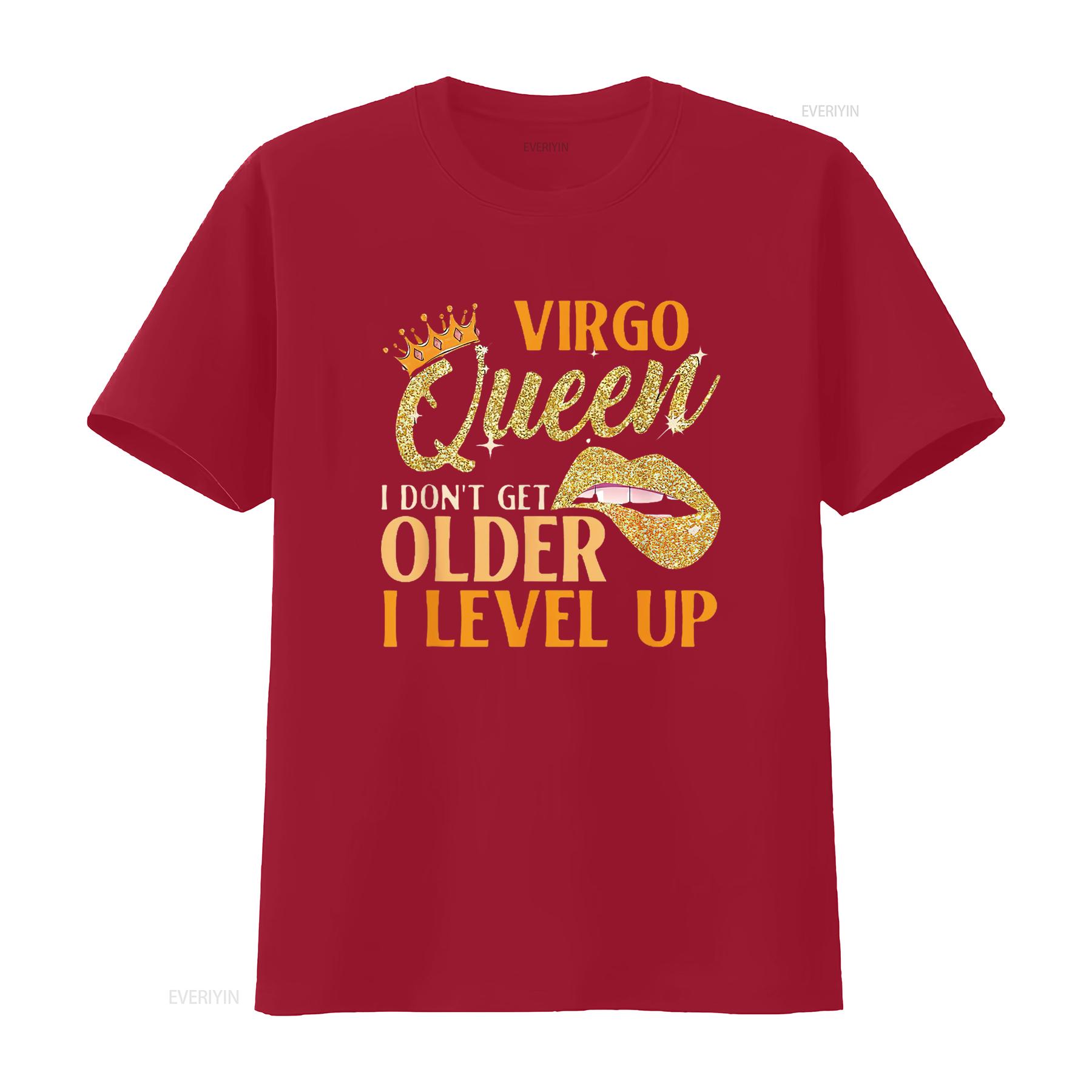 I Don t Get Older Level Up Virgo Womens Shirt Black M vintage Washed designer clothes Slightly graphic Top For Everyday Wear S
I Don t Get Older Level Up Virgo Womens Shirt Black M vintage Washed designer clothes Slightly graphic Top For Everyday Wear S