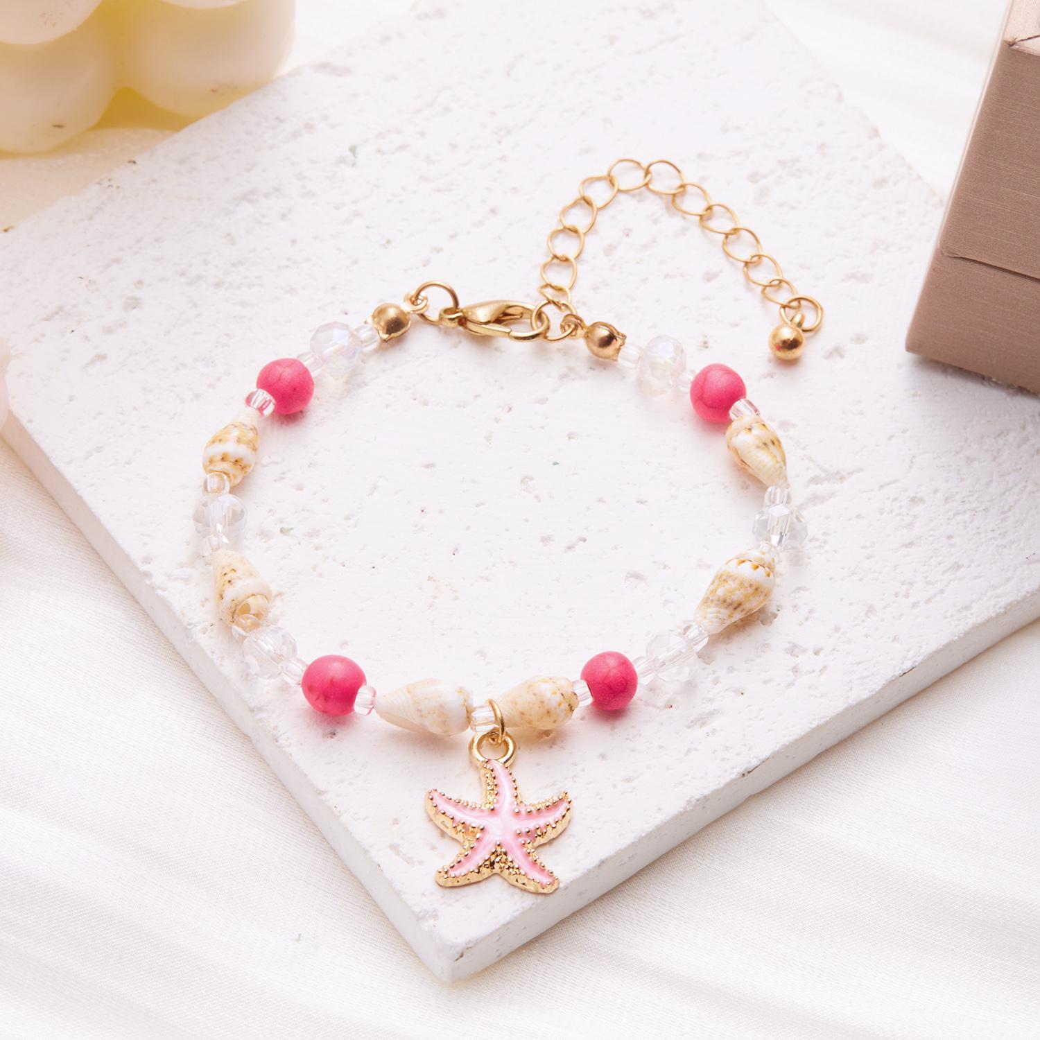 Bohemian Beach Sea Shell Conch Starfish Bracelet For Women Girl Fashion Adjustable Beaded Bangles Summer Party Zircon Gifts
Bohemian Beach Sea Shell Conch Starfish Bracelet For Women Girl Fashion Adjustable Beaded Bangles Summer Party Zircon Gifts