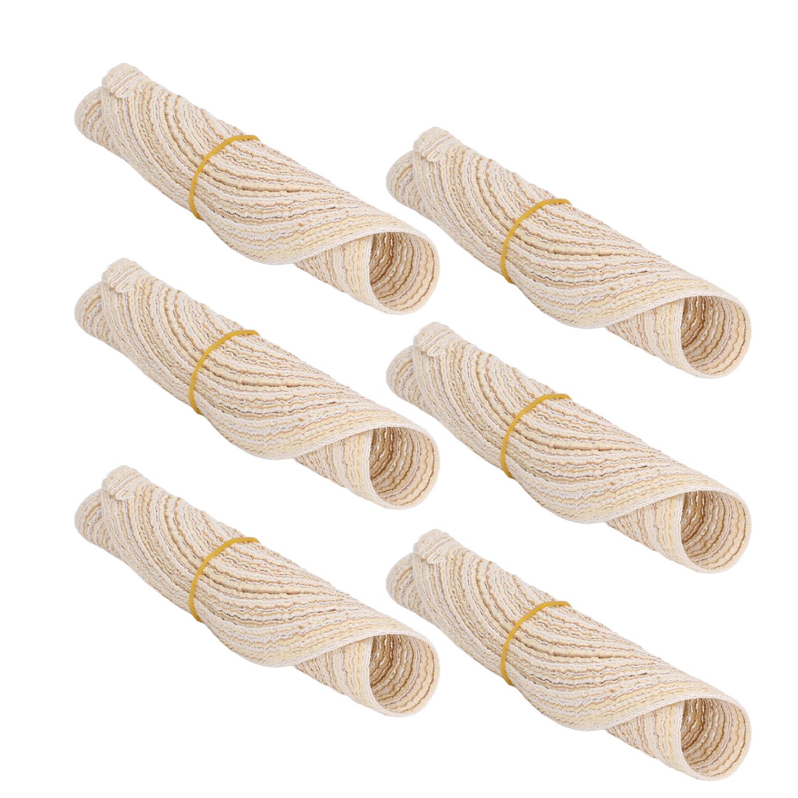 6Pcs Round Placemats Braid Heat Insulation Nonslip Stable Highly Durable Wide Application Place Mats for Home PartyBeige бежевий
6Pcs Round Placemats Braid Heat Insulation Nonslip Stable Highly Durable Wide Application Place Mats for Home PartyBeige бежевий