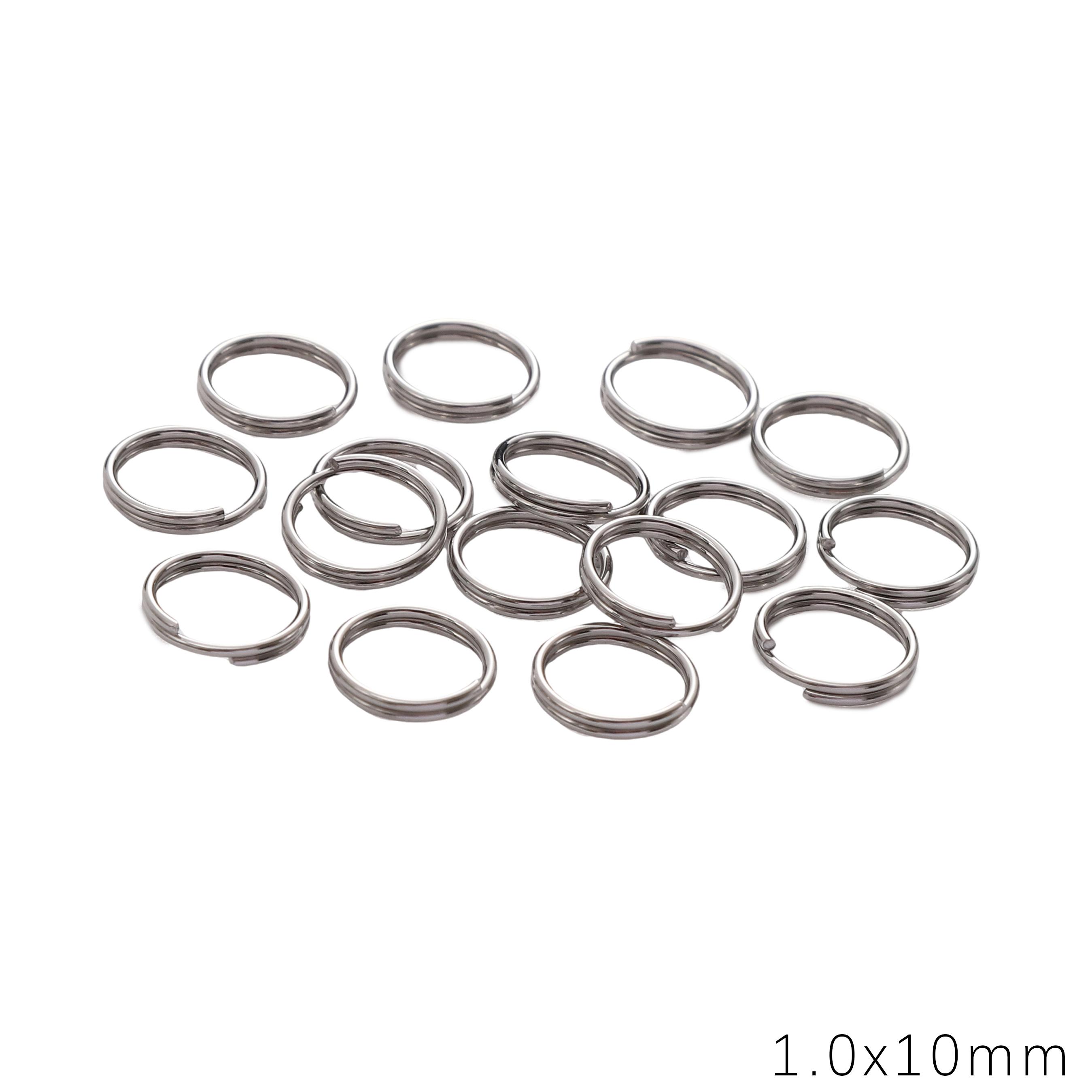 10-1000 шт. Кільця для стрибків з нержавіючої сталі Роз’ємні кільця для аксесуарів для виготовлення ювелірних виробів своїми руками 1.0x10mm 50pcs срібний
10-1000 шт. Кільця для стрибків з нержавіючої сталі Роз’ємні кільця для аксесуарів для виготовлення ювелірних виробів своїми руками 1.0x10mm 50pcs срібний