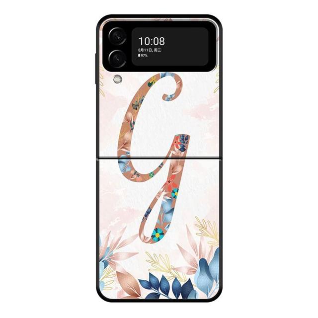 Чехол для телефона с цветочным узором в виде листьев и букв для Samsung Galaxy Z Flip 4 Z Flip3 5g, твердый чехол-книжка для Galaxy Z Samsung Z Flip
Чехол для телефона с цветочным узором в виде листьев и букв для Samsung Galaxy Z Flip 4 Z Flip3 5g, твердый чехол-книжка для Galaxy Z Samsung Z Flip