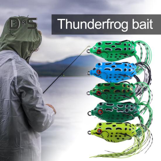 5Pcs 11CM/8.2G Frog Lure with Weedless Hook Skirt Hard Artificial Frog Bait Saltwater Freshwater Bass Snakehead Fishing Accessories 5pcs
5Pcs 11CM/8.2G Frog Lure with Weedless Hook Skirt Hard Artificial Frog Bait Saltwater Freshwater Bass Snakehead Fishing Accessories 5pcs