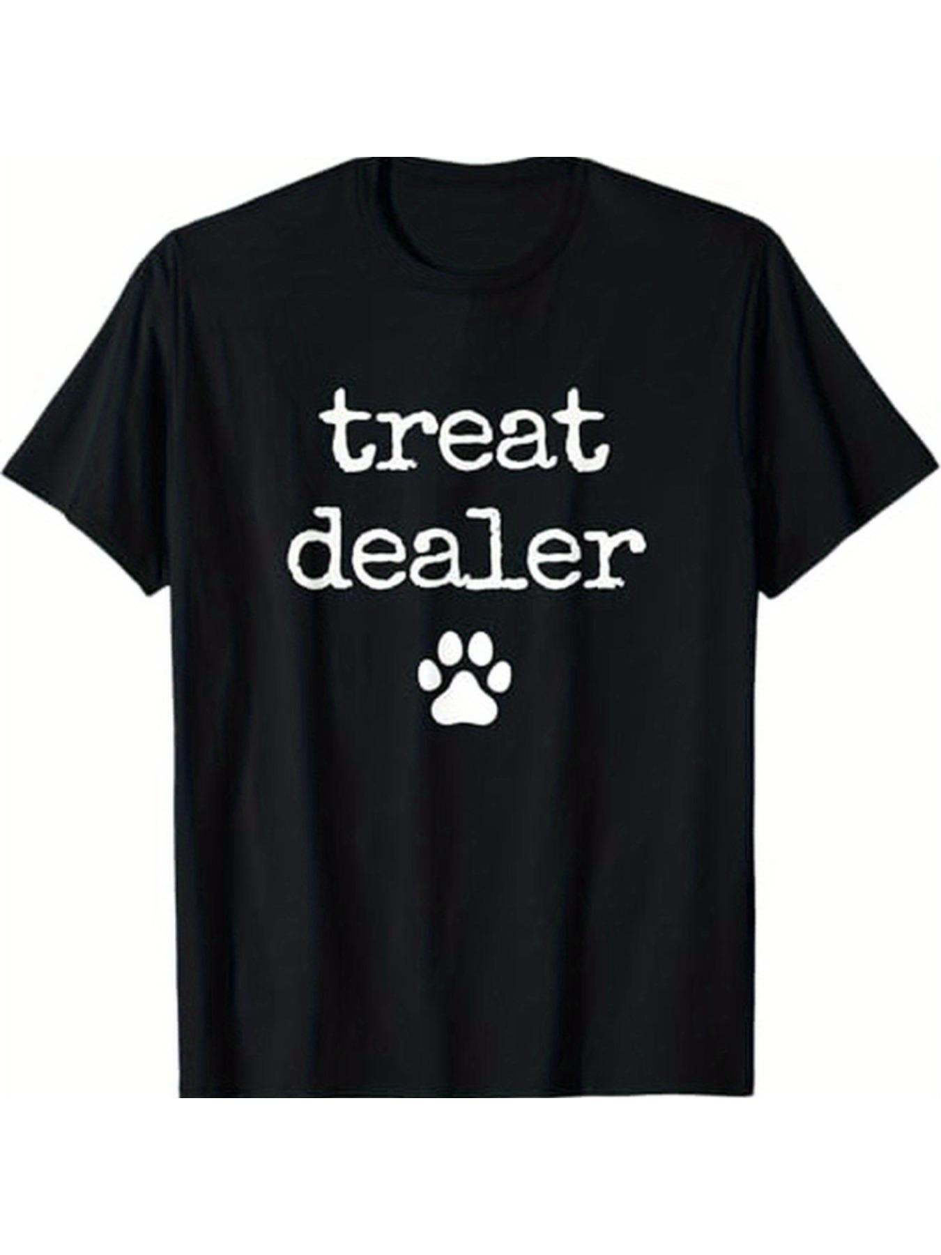 Юмористическая хлопковая футболка «Дилер лакомств для собак» для любителей собак - Идеальный подарок для мужчин, папы, мужа, дедушки | Повседневная и уличная одежда S
Юмористическая хлопковая футболка «Дилер лакомств для собак» для любителей собак - Идеальный подарок для мужчин, папы, мужа, дедушки | Повседневная и уличная одежда S