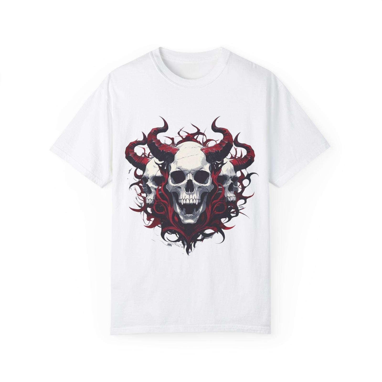 Heavy Metal Gothic Skulls T-Shirt with Horns, Unisex Graphic Tee, Casual Wear 5XL різнокольоровий
Heavy Metal Gothic Skulls T-Shirt with Horns, Unisex Graphic Tee, Casual Wear 5XL різнокольоровий