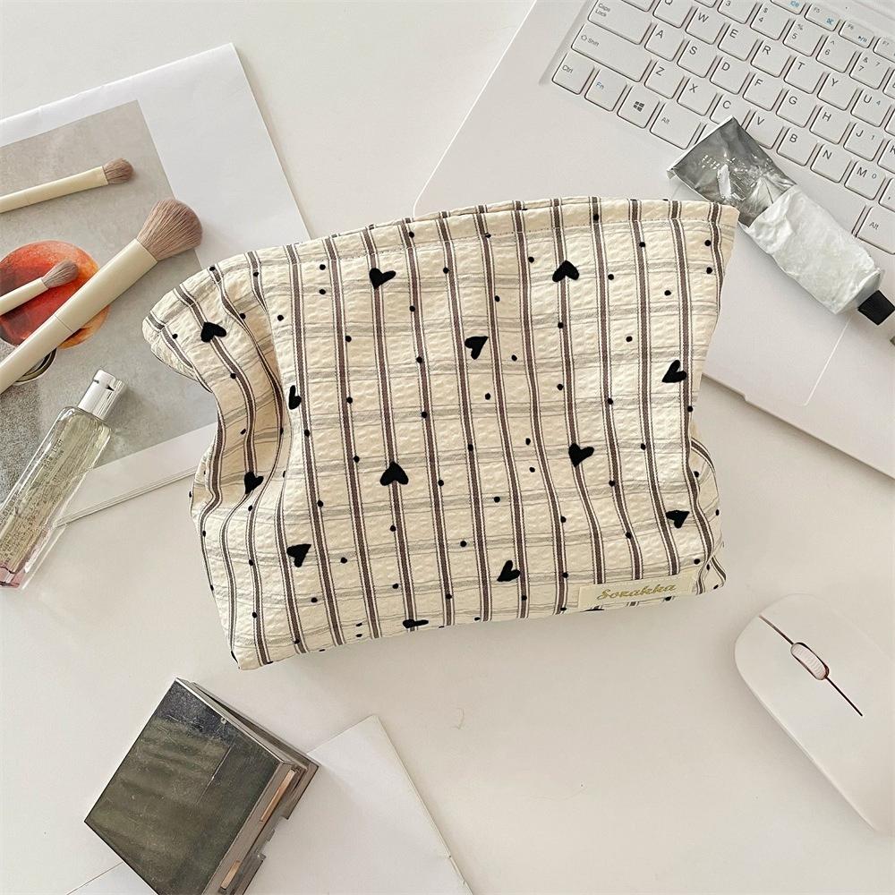 Plaid Striped Fashion Cosmetic Bag Portable Travel Toiletry Bag Women Large Capacity Zipper Make Up Organizer Makeup Storage Bag белый
Plaid Striped Fashion Cosmetic Bag Portable Travel Toiletry Bag Women Large Capacity Zipper Make Up Organizer Makeup Storage Bag белый