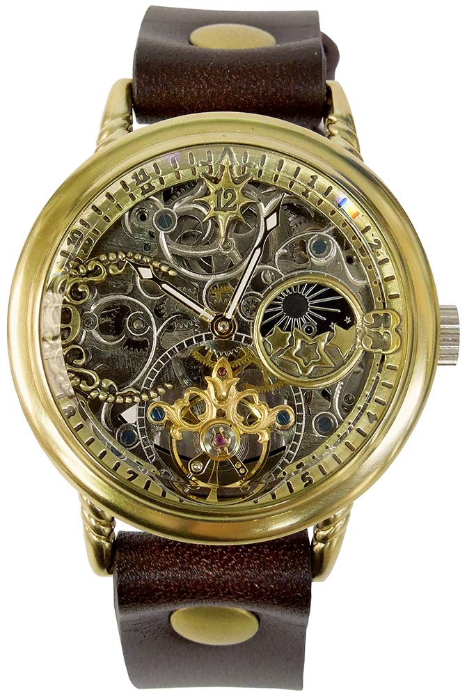 Moola Watch Rebic Manual Winding Made in Japan Skeleton Unisex RER-26B Men s Women s (L Size, Brown)
Moola Watch Rebic Manual Winding Made in Japan Skeleton Unisex RER-26B Men s Women s (L Size, Brown)