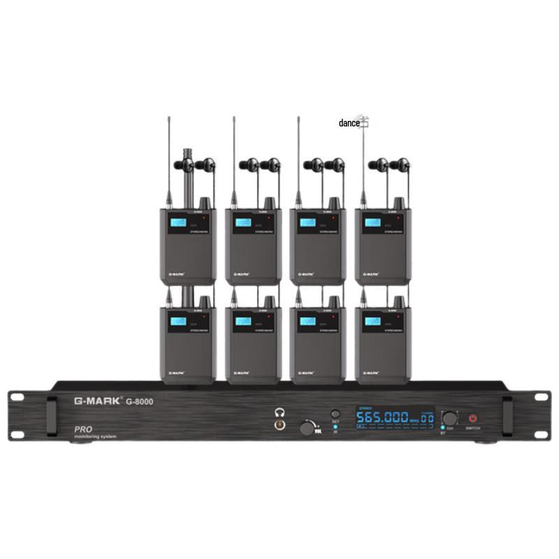 G-MARK G8000 Wireless In-Ear Monitor System
G-MARK G8000 Wireless In-Ear Monitor System