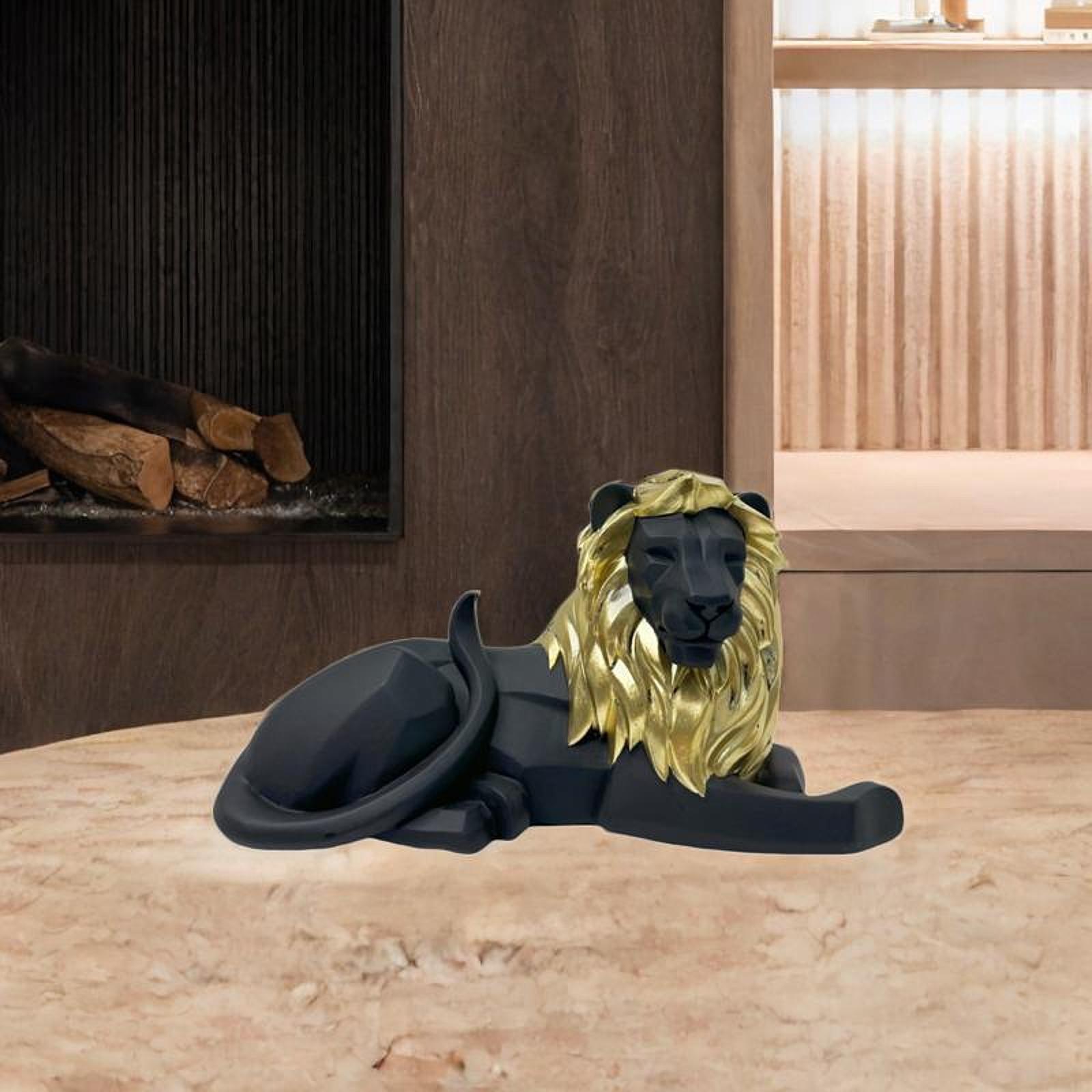 Lion Ornament Present Gifts Modern Decoration Gifting Statue Resin Figurine for Dinner Table Living Room Table Bedroom Bathroom
Lion Ornament Present Gifts Modern Decoration Gifting Statue Resin Figurine for Dinner Table Living Room Table Bedroom Bathroom