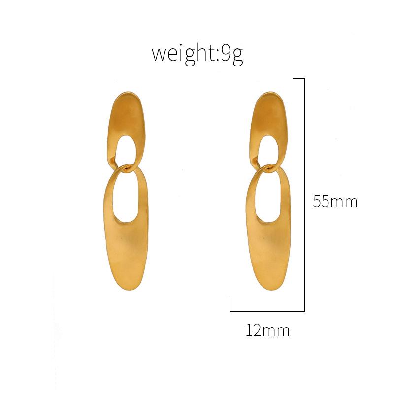 Exaggerated Light Luxury Earrings For Girls Summer High-End Sense Middle East Irregular Earrings Do Not Fade Niche Jewelry
Exaggerated Light Luxury Earrings For Girls Summer High-End Sense Middle East Irregular Earrings Do Not Fade Niche Jewelry