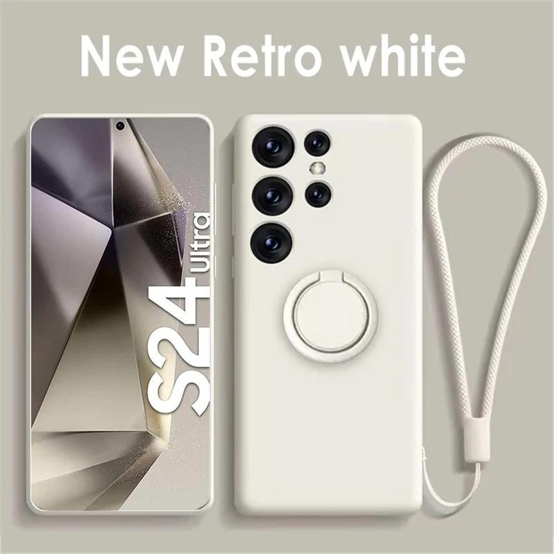 Liquid Silicone Phone Case For Samsung Galaxy S23 S24 S22 Plus Note 20 Ultra S21 S20 FE Cover With Magnetic Ring Holder Strap For Samsung S23
Liquid Silicone Phone Case For Samsung Galaxy S23 S24 S22 Plus Note 20 Ultra S21 S20 FE Cover With Magnetic Ring Holder Strap For Samsung S23