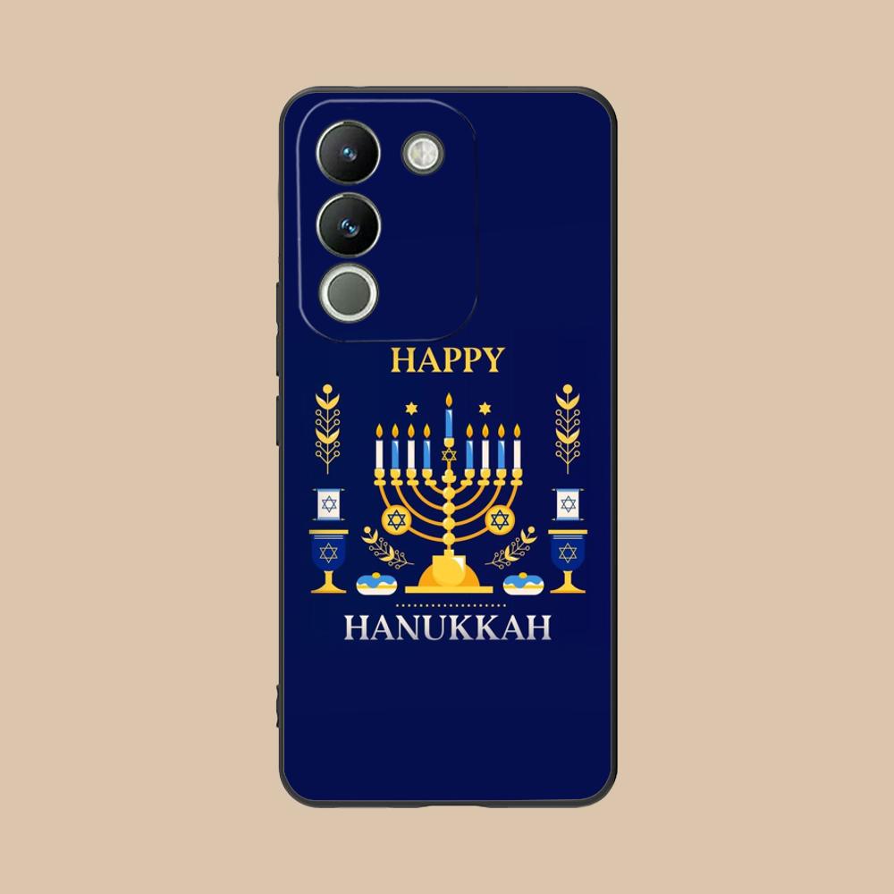 Jewish Hanukkah Mobile Phone Case for VIVO V60 V50 V40 V30 V29 V27 V25 V23 Pro Lite 5G Colorful Printing Cover Pretty Cellphones vivo V23e
Jewish Hanukkah Mobile Phone Case for VIVO V60 V50 V40 V30 V29 V27 V25 V23 Pro Lite 5G Colorful Printing Cover Pretty Cellphones vivo V23e