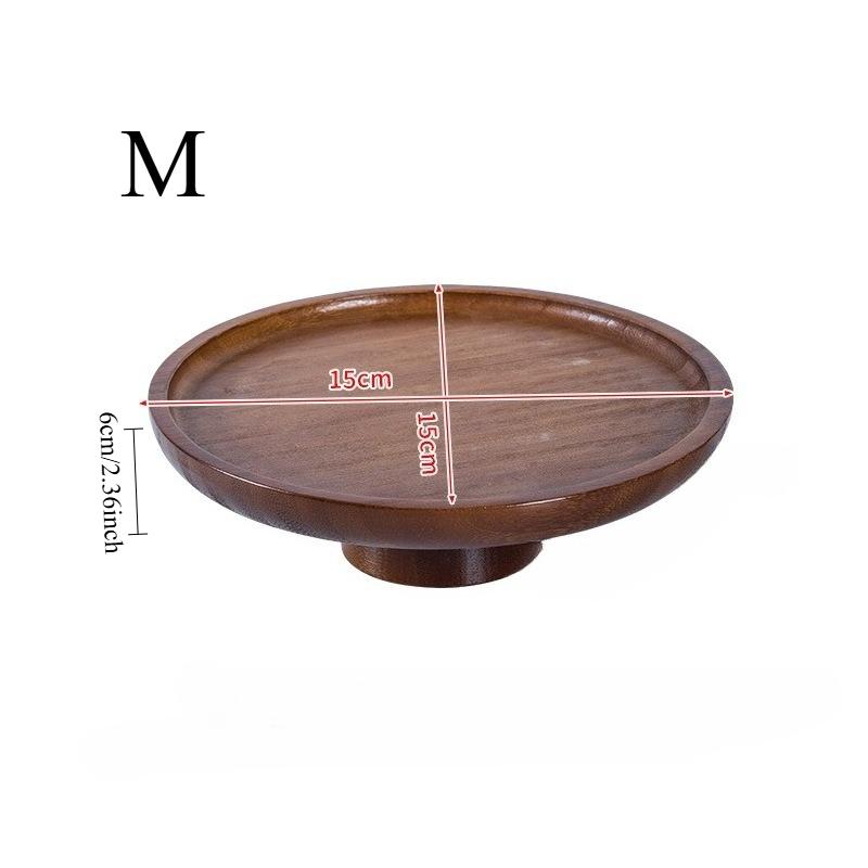 1pcs Wooden High-legged Trays Dessert Serving Plates Cake Stands Display Stands Fruit Plates Snack Trays Table Decorations
1pcs Wooden High-legged Trays Dessert Serving Plates Cake Stands Display Stands Fruit Plates Snack Trays Table Decorations