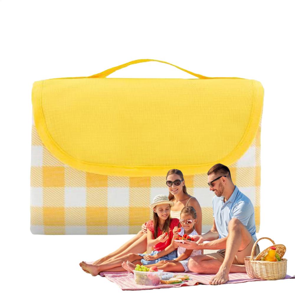 Outdoor Blanket Camping Rug Foldable Mat With Handle Non-Slip 59X78Inch For Campground Vacation Music Festival Beach Poolside
Outdoor Blanket Camping Rug Foldable Mat With Handle Non-Slip 59X78Inch For Campground Vacation Music Festival Beach Poolside