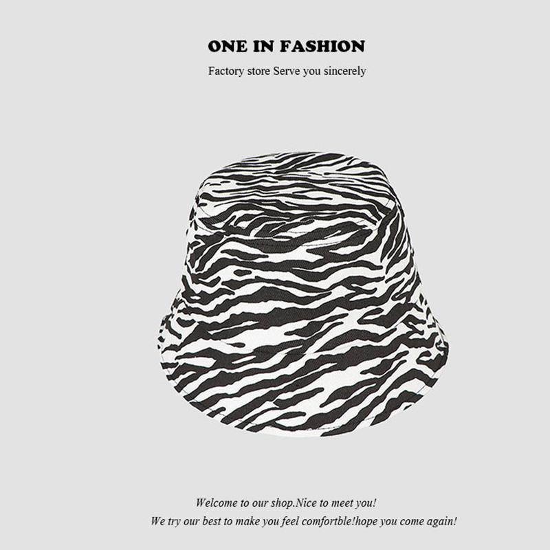 Fashion Zebra Leopard Print Bucket Hat for Women Spring Summer Fordable Sunshade Basin Cap Girls Female Travel Beach Bob Hats one size
Fashion Zebra Leopard Print Bucket Hat for Women Spring Summer Fordable Sunshade Basin Cap Girls Female Travel Beach Bob Hats one size