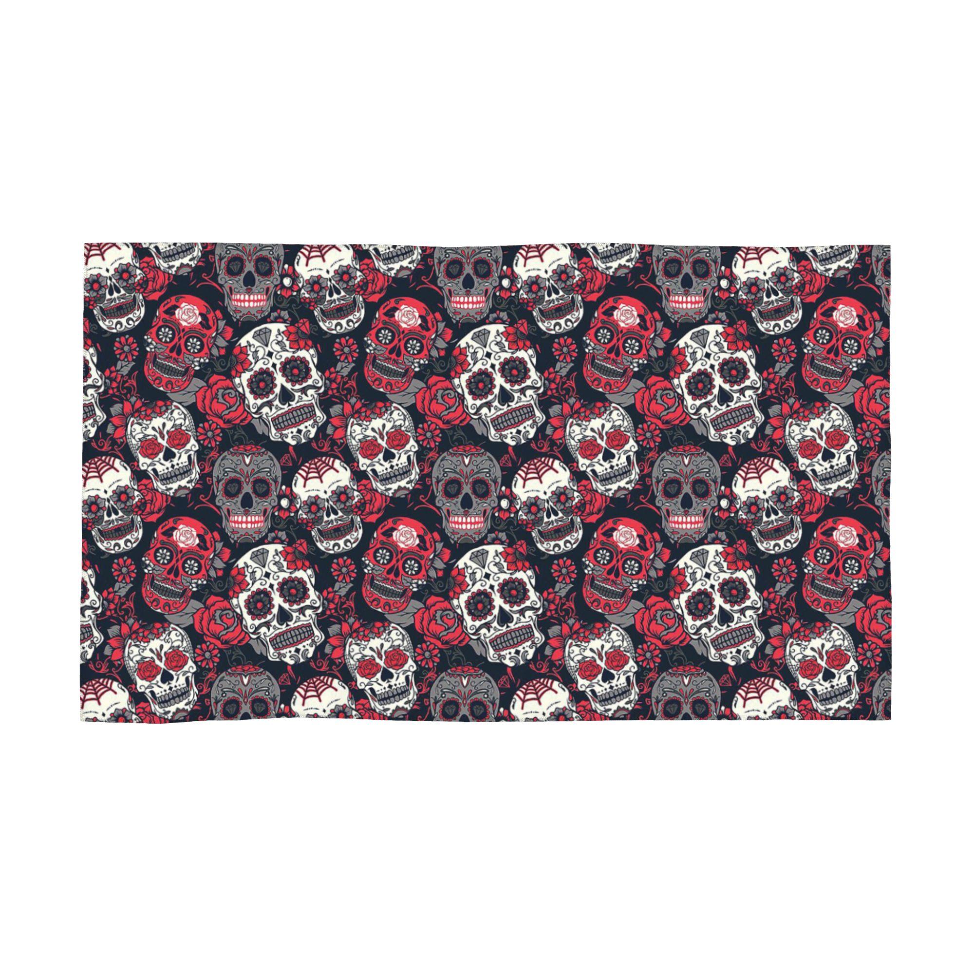 Sugar Skull Pattern Red Soft Face Towel Quick Dry Pool Bath Cotton Towels Absorbent W40*H60(CM)
Sugar Skull Pattern Red Soft Face Towel Quick Dry Pool Bath Cotton Towels Absorbent W40*H60(CM)