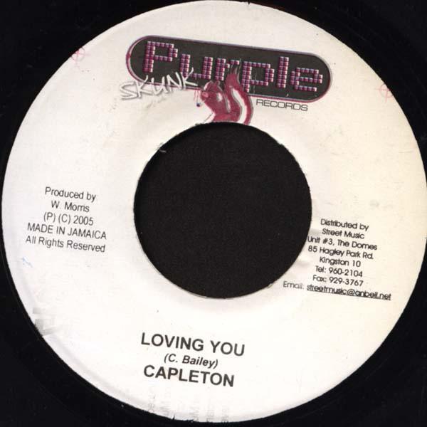 7inch Record CAPLETON - Loving You NONE Purple Skunk Re 2005 Jamaica Reggae, Ska & Dub Used
7inch Record CAPLETON - Loving You NONE Purple Skunk Re 2005 Jamaica Reggae, Ska & Dub Used
