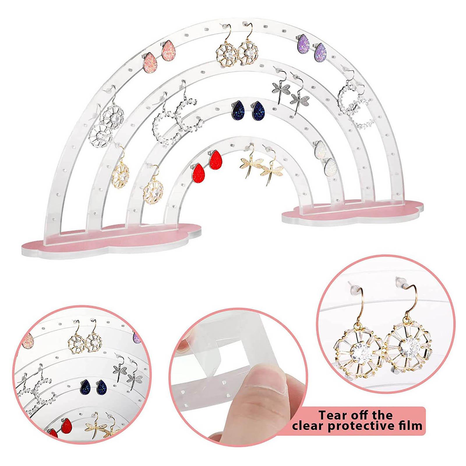 Rainbow Cloud Earring Display Stand Chic Rainbow Cloud Earring Organizer Exhibition Stand for Fashion Enththusiasts різнокольоровий
Rainbow Cloud Earring Display Stand Chic Rainbow Cloud Earring Organizer Exhibition Stand for Fashion Enththusiasts різнокольоровий